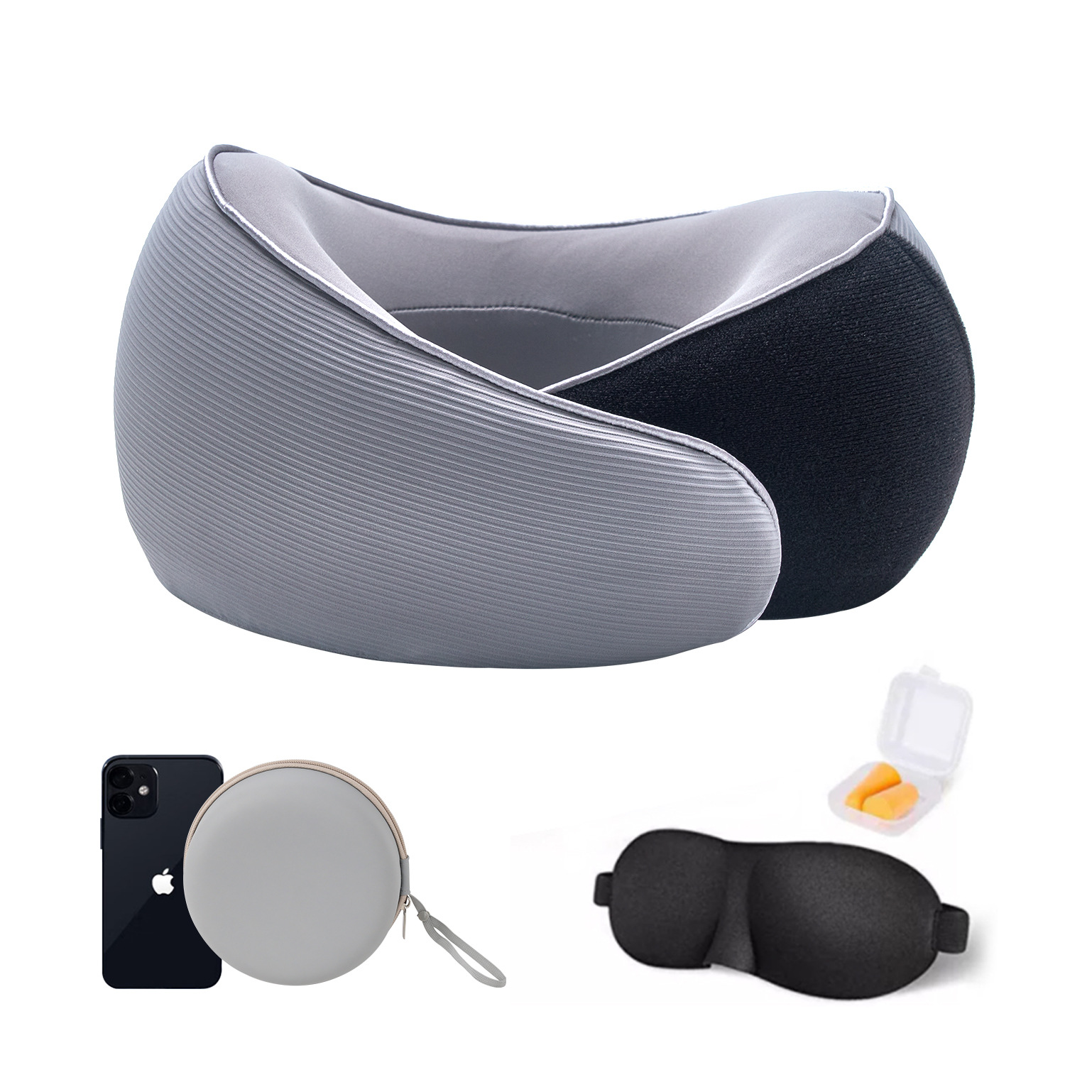 Memory Foam U-Shaped Neck Pillow