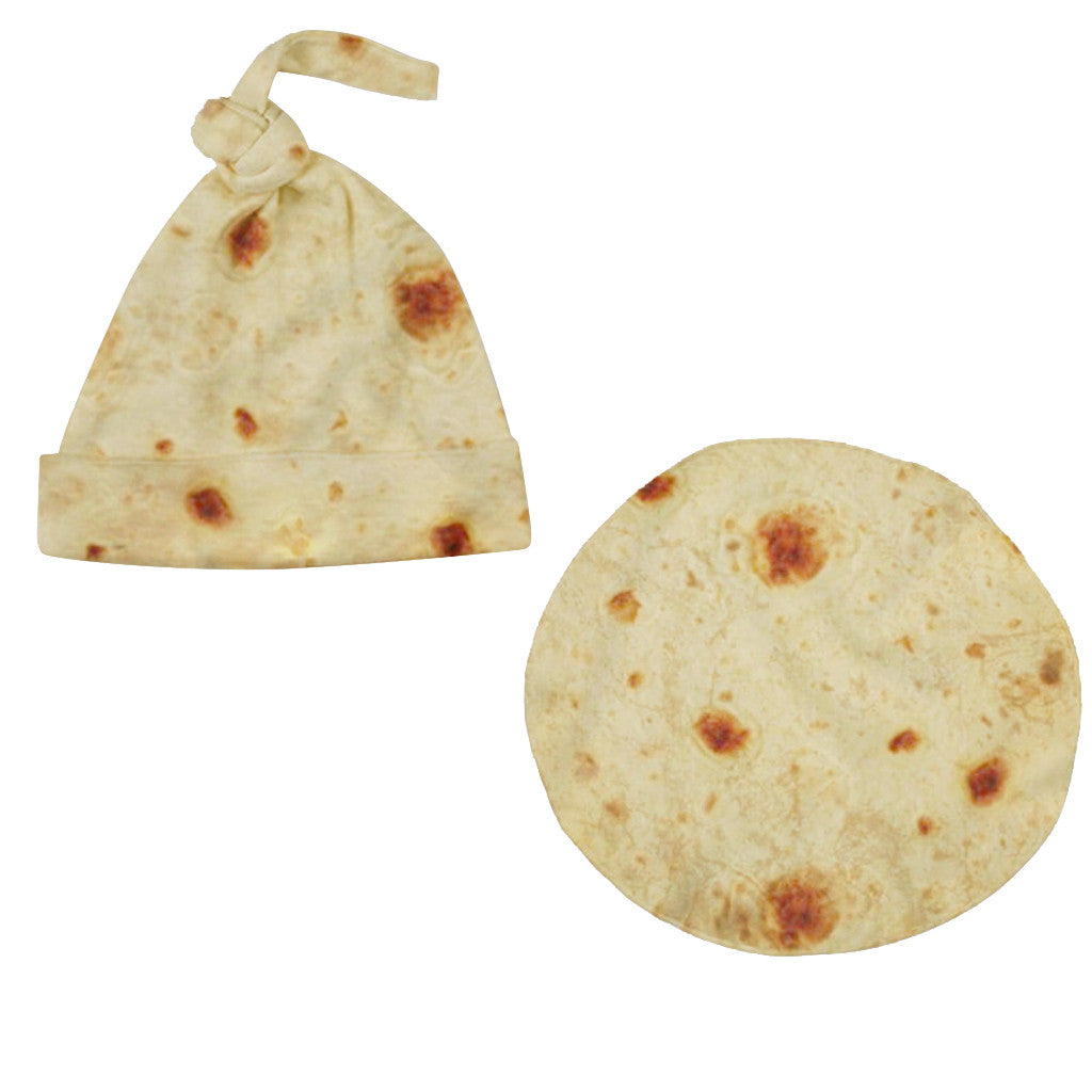 Mexican Tortilla Blanket - Corn Tortilla Throw Blanket