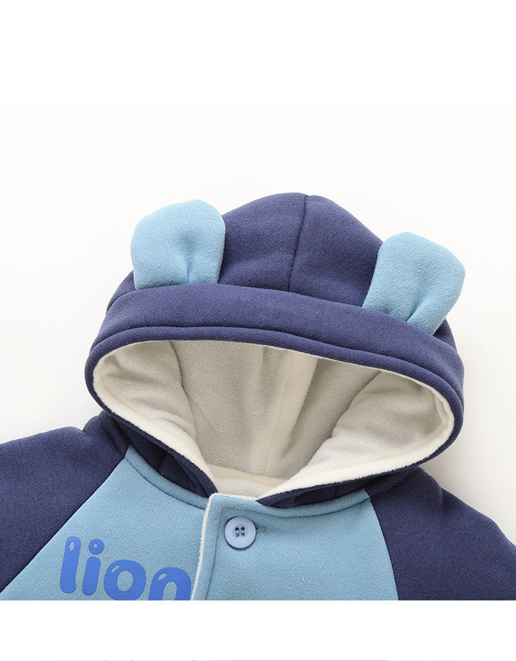 Baby Fleece Hooded Jacket for Winter