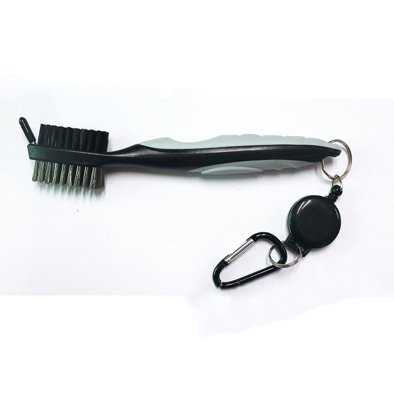 Golf Swing Trainer Dual-Sided Club Cleaning Brush