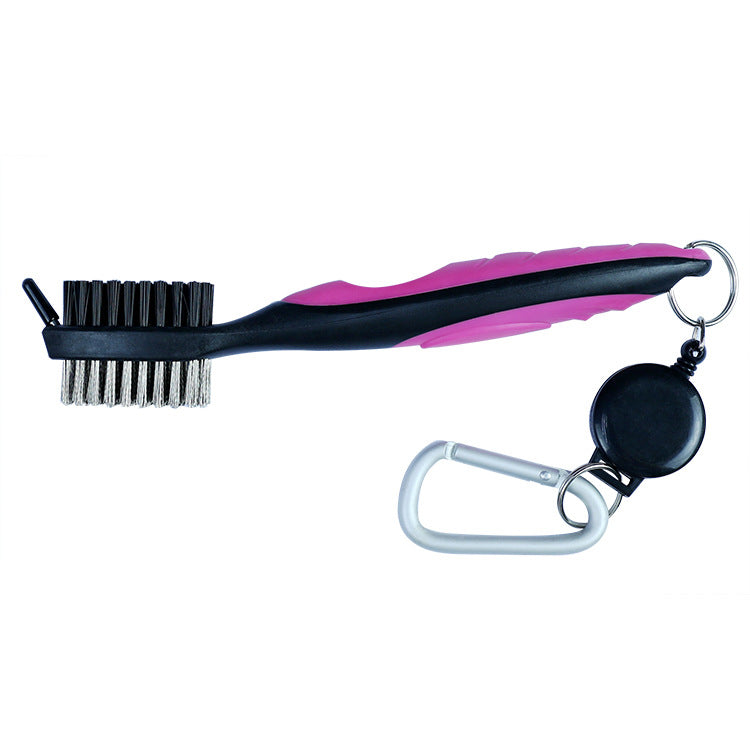 Golf Swing Trainer Dual-Sided Club Cleaning Brush