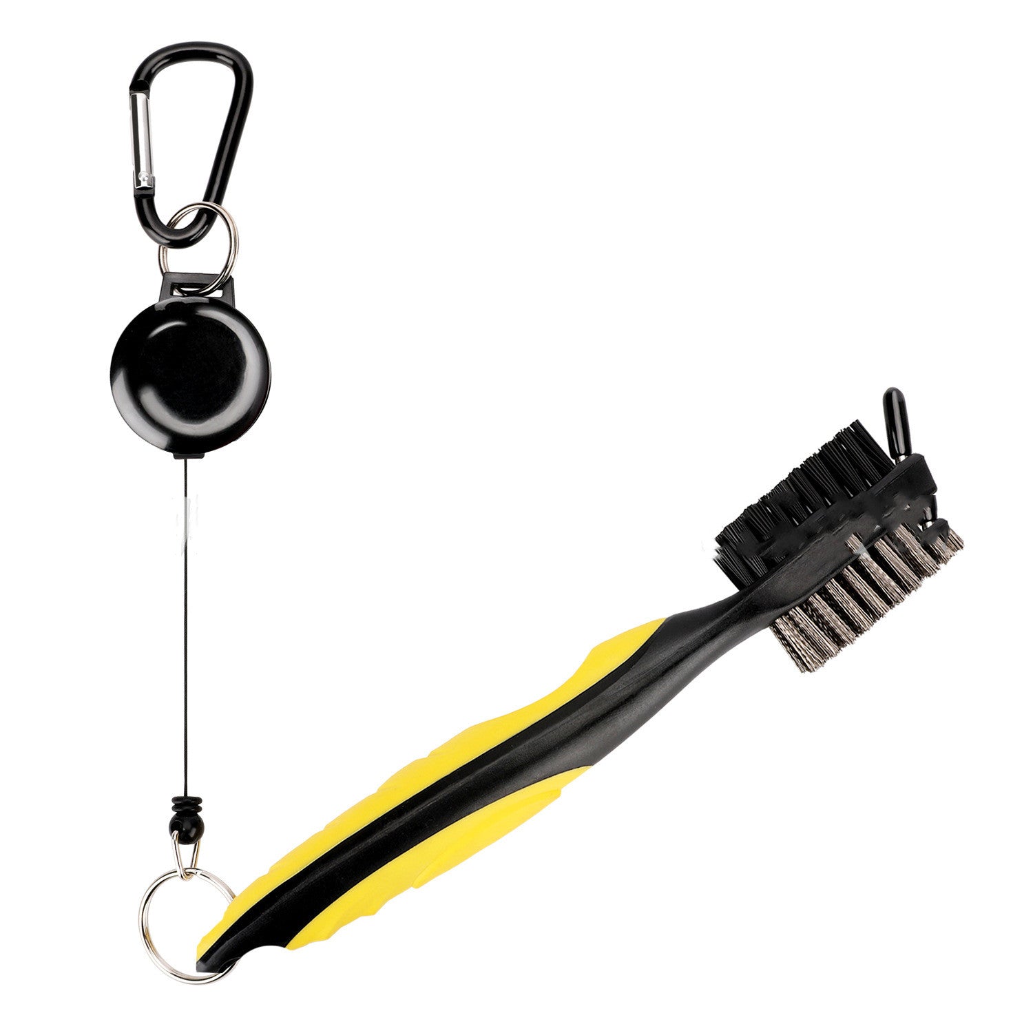 Golf Swing Trainer Dual-Sided Club Cleaning Brush