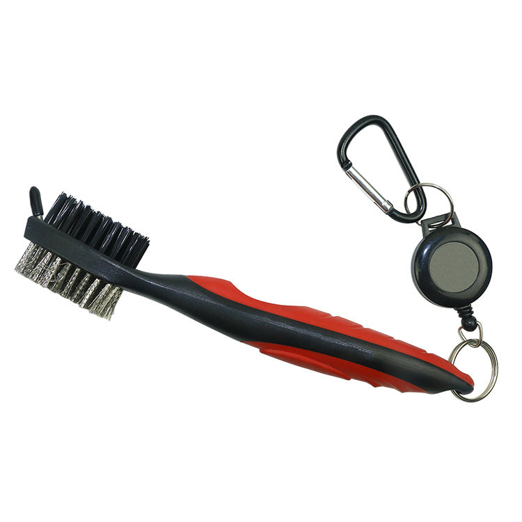 Golf Swing Trainer Dual-Sided Club Cleaning Brush