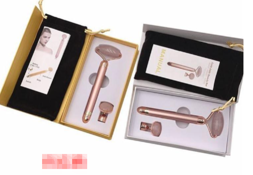 2-in-1 Jade Roller Beauty Tool for Facial Slimming